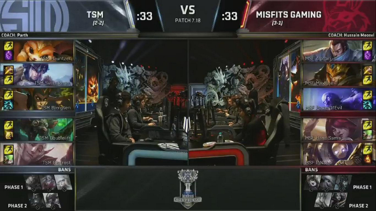MSF的創意選角。 圖：翻攝自 LoL Esports YouTube