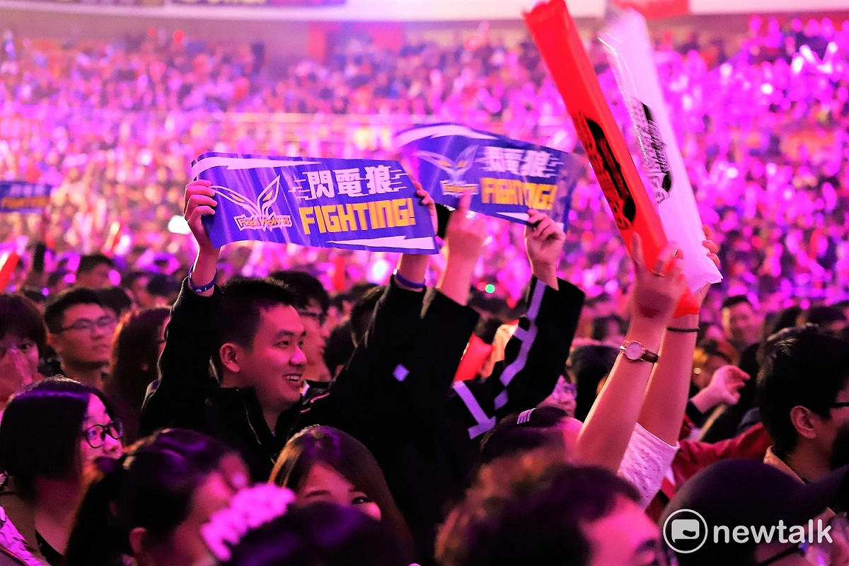 我狼威武！現場一片歡呼。 圖：蔡幸秀/攝