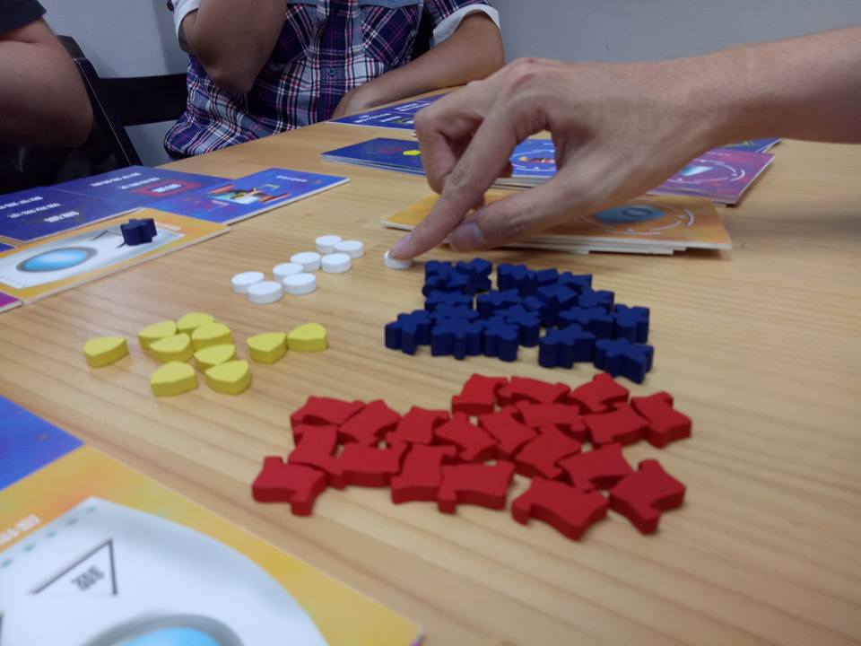 星際奇航遊戲的配件。 圖 : 黃桂芝/提供
