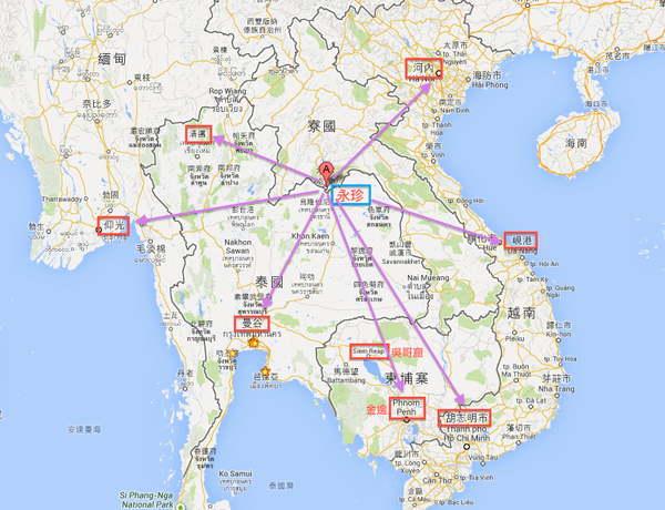 寮國警方表示，台商蘇文天本月7日在首都永珍西凱達博區（Sikhottabong）施工中的購物中心西開廣場（Sikhay Plaza）遭到殺害，兩名凶手是外籍人士。 圖 : 翻攝自Pixnet