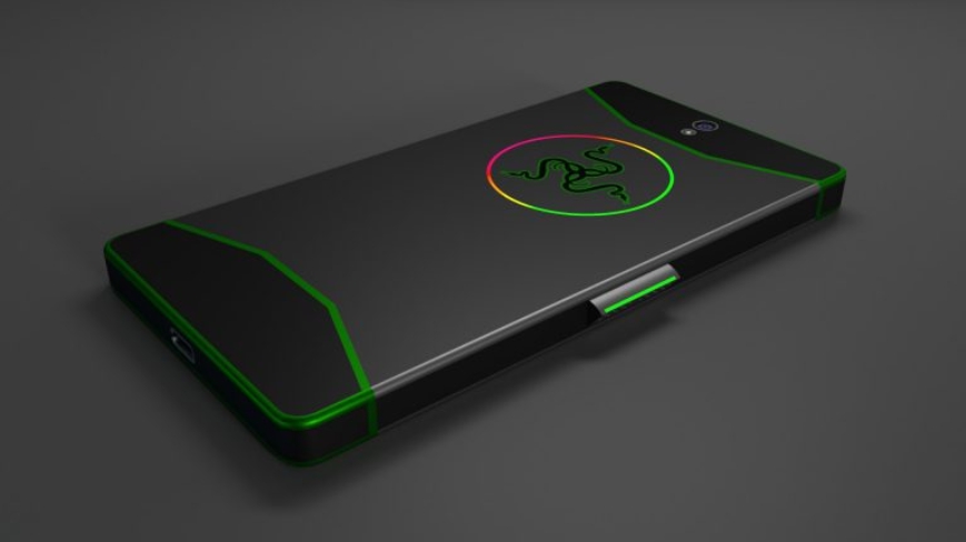 由Techbyte取得的Razer手機照，據傳可能是Razer新機的正式外觀。 圖：翻攝自Techbyte