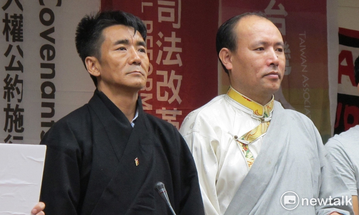 在台藏人福利協會會長札西慈仁（Tashi Tsering）表示，習近平上台後，西藏的人權明顯倒退。 圖：林朝億/攝