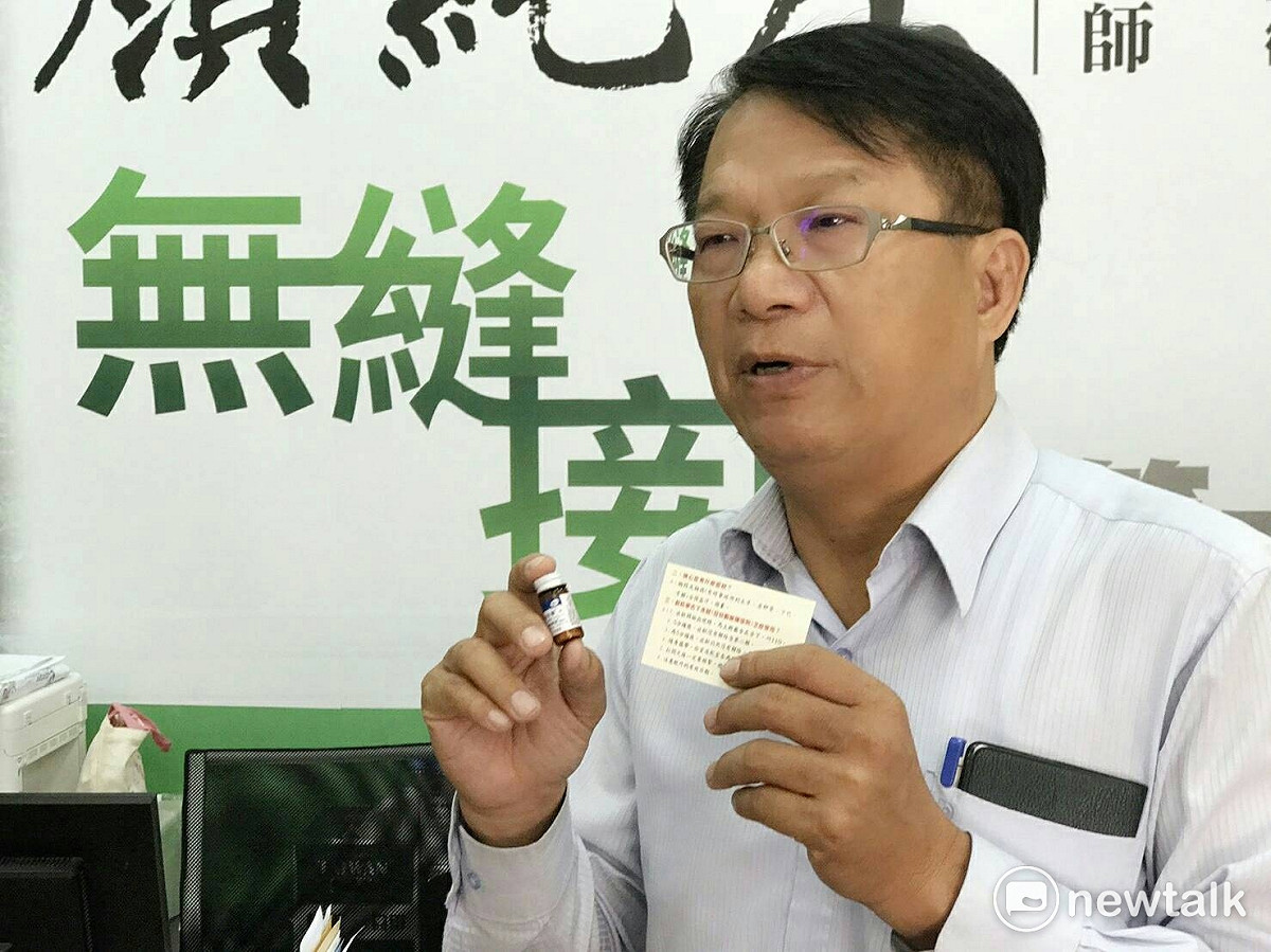 台南市長參選人顏純左針對美麗島電子報16日公布的民調表示，他在台南市長支持度上的民調已上升了三倍。 圖 : 黃博郎/攝