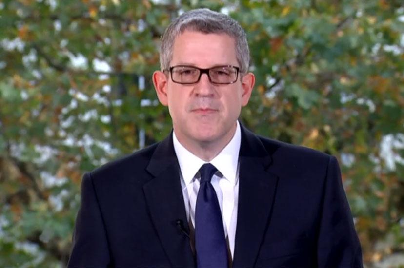 英國軍情五處(MI5)處長帕克17日罕見公開演說，指出「伊斯蘭國」的軍事挫敗，並不意味著他們的威脅就此消失。 圖：翻攝英國軍情局五處官網