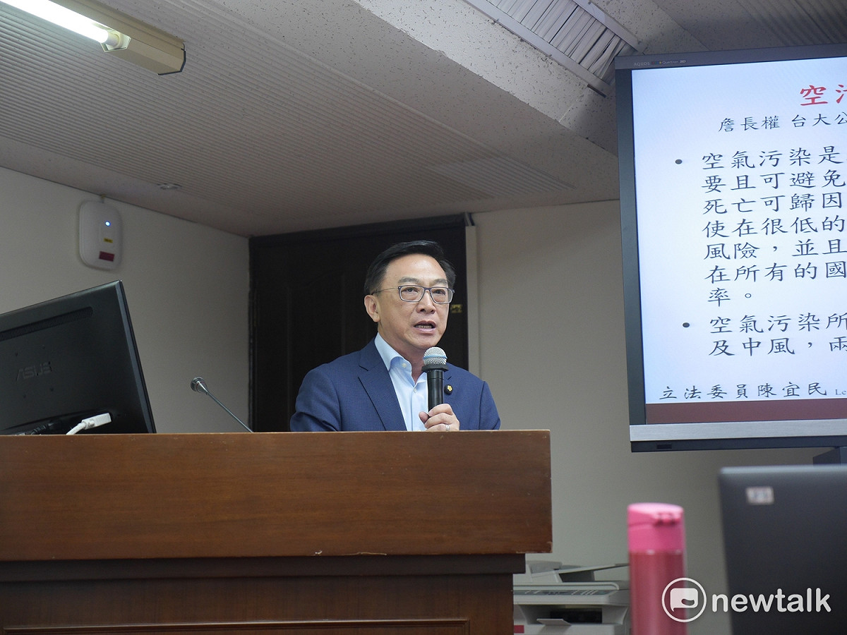 國民黨立委陳宜民 圖：趙婉淳/攝