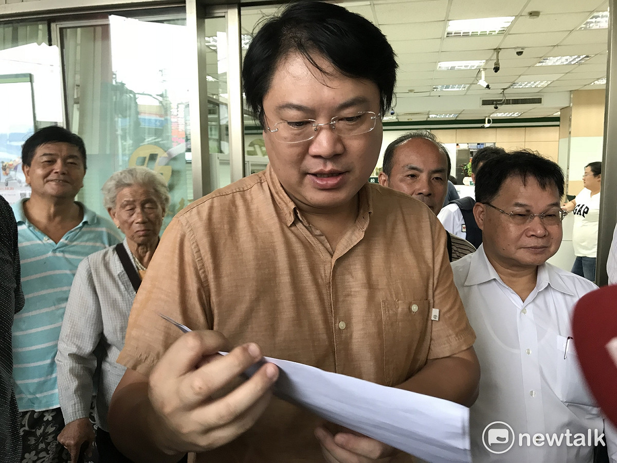 基隆市長林右昌。 圖：周煊惠 / 攝
