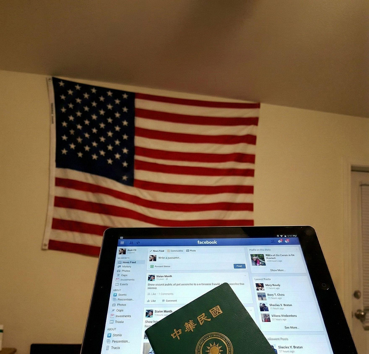 美簽新制納社群審查，中央大學教授胡川安表示，質疑美國或親中言論者赴美恐更難通過。（圖為情境示意照） 圖：Gemini AI生成／曾郡秋　製