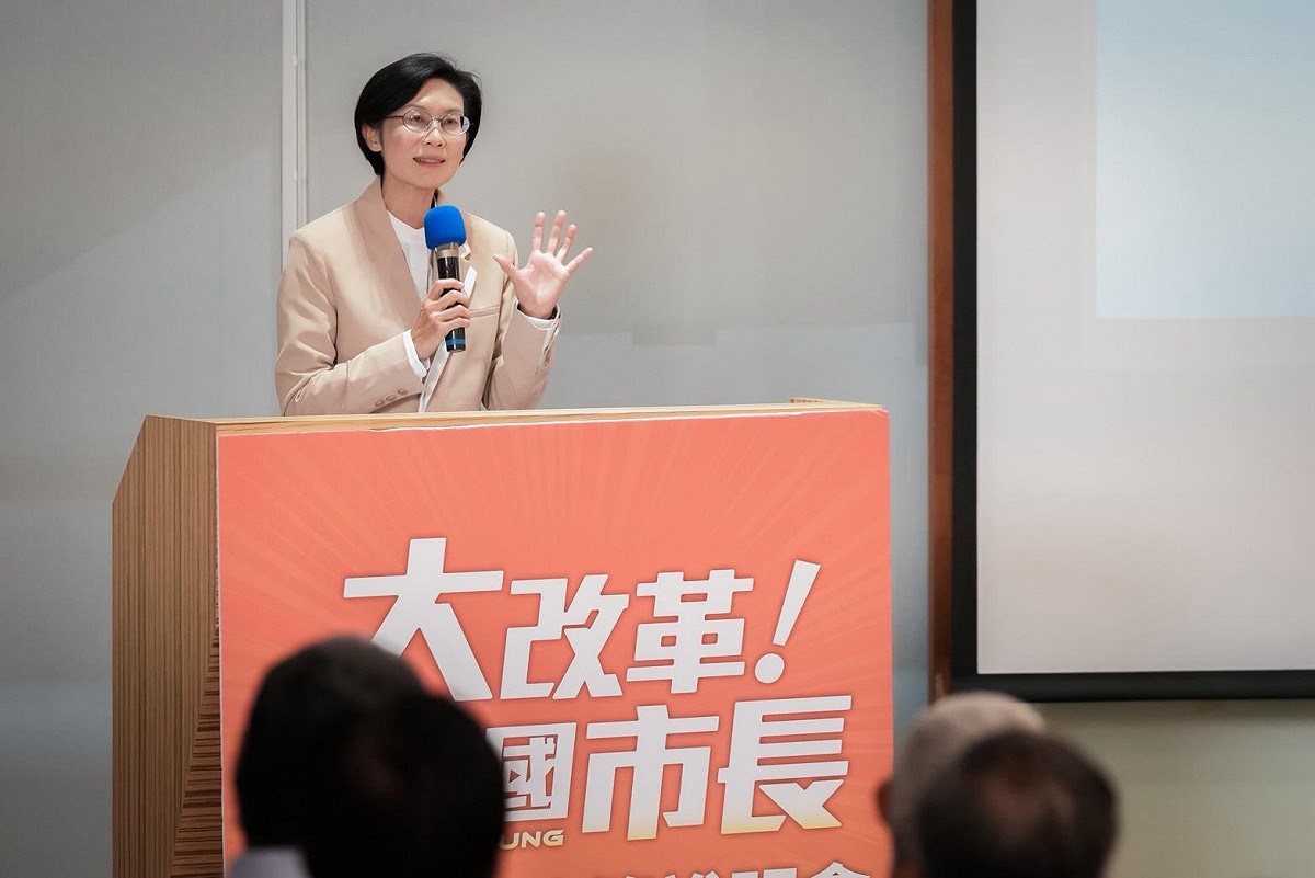 林岱樺首場政策說明會，正式提出「起造新高雄、做台灣領頭羊」市政藍圖。 圖：林岱樺辦公室/提供