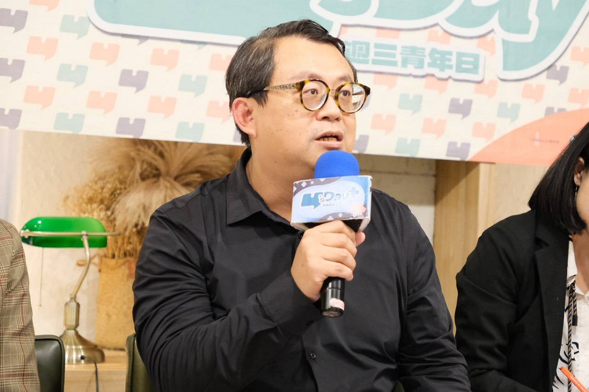 台北海洋科技大學校長呂曜志。 圖：Y’s Day「週三青年日」提供