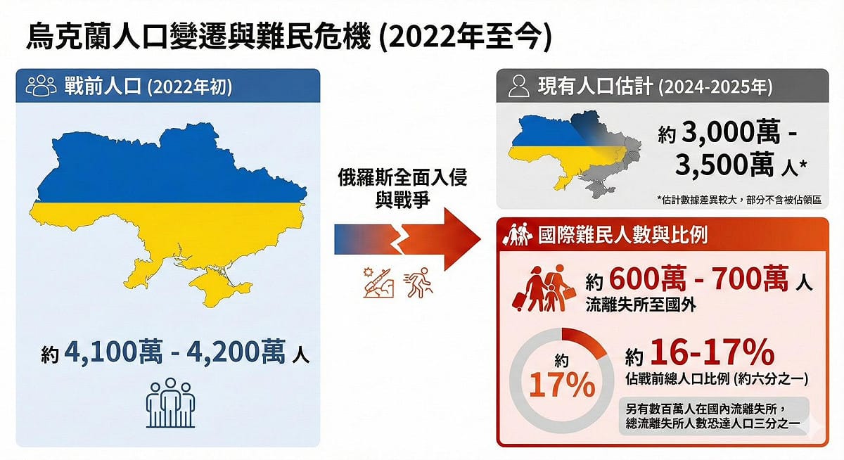 國民黨立委徐巧芯以圖卡說明戰爭造成的烏克蘭人口現況。 圖：徐巧芯/提供