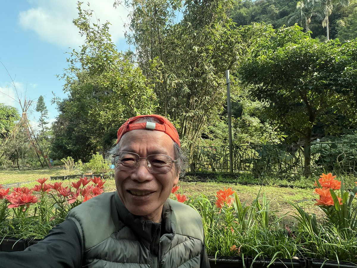前政務委員張景森。 圖：取自張景森臉書