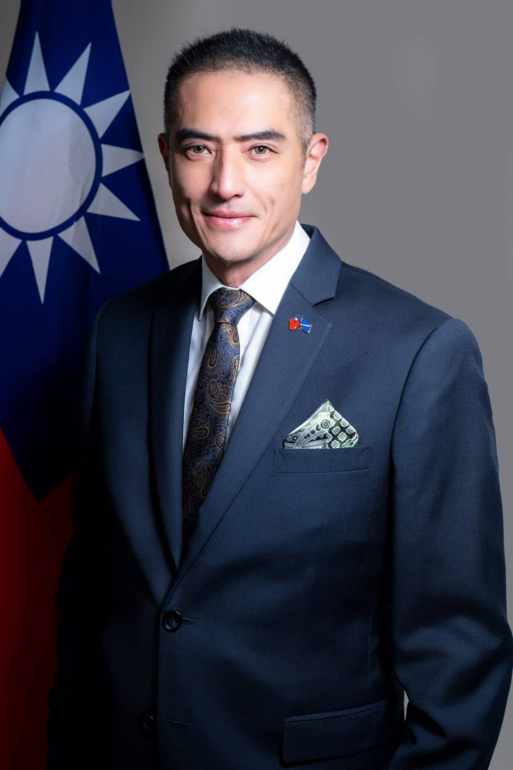 新任駐馬紹爾群島共和國特命全權大使徐蔚民 圖／翻攝自駐馬紹爾群島共和國大使館