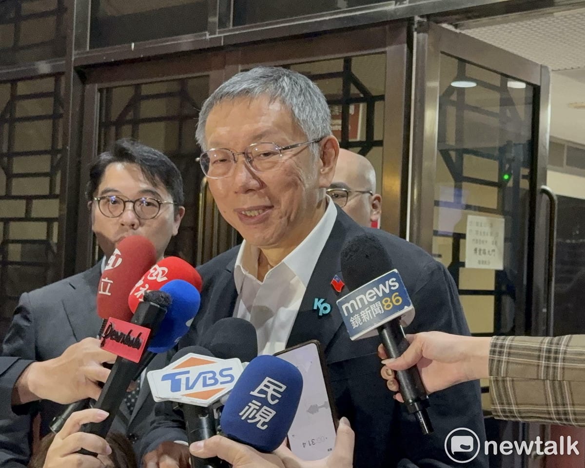 民眾黨前主席柯文哲今赴北院出庭。 圖：周煊惠 / 攝（資料照）