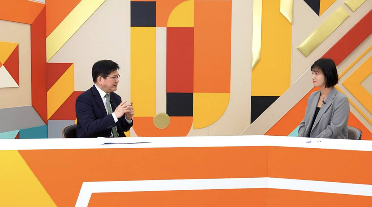 林佳龍表示，台灣是個好選擇。 圖：自由時報提供