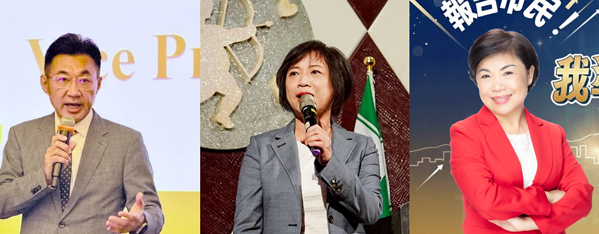 何欣純在連續兩份民調都落後，她說：怪怪的。 圖：新頭殼合成
