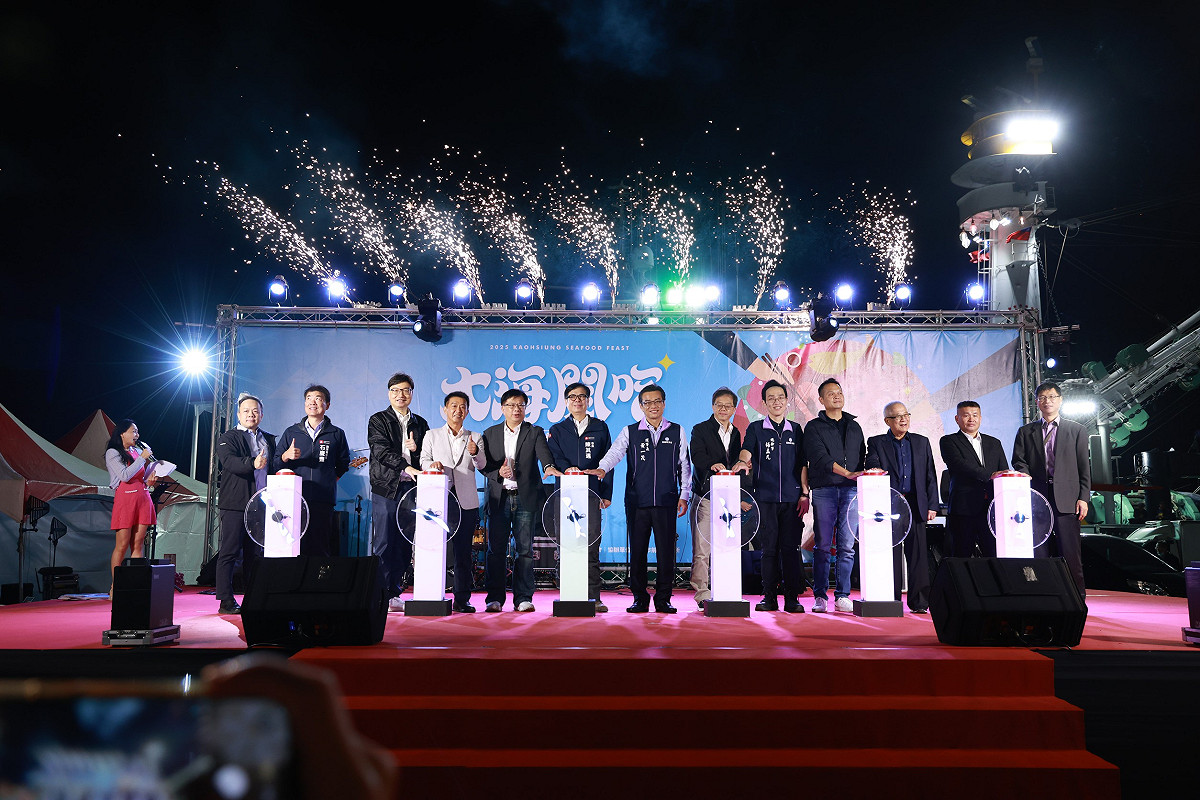 「2025大海開吃－高雄大鮪魷秋季」活動壓軸場在前鎮漁港舉行。 圖：高雄市政府/提供