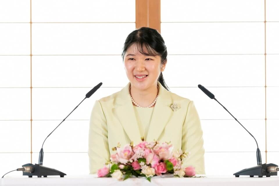 日皇德仁獨生女愛子內親王。（日本宮內廳）