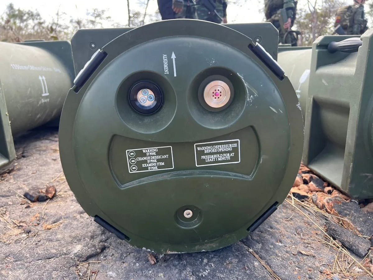 泰國媒體於 14 日報導，泰國軍方證實已在日前攻佔的「500號高地」陣地上，繳獲大量中國製 GAM-102LR 第五代反戰車飛彈系統（ATGM），並同步公布現場照片。 圖:翻攝自X帳號@NiKiTa_32156