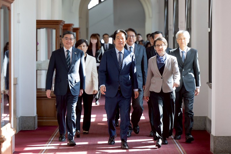 賴清德召集國政茶敘。 圖：總統府提供