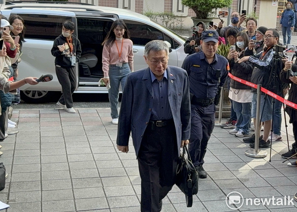 民眾黨前主席柯文哲。 圖：周煊惠 / 攝（資料照）