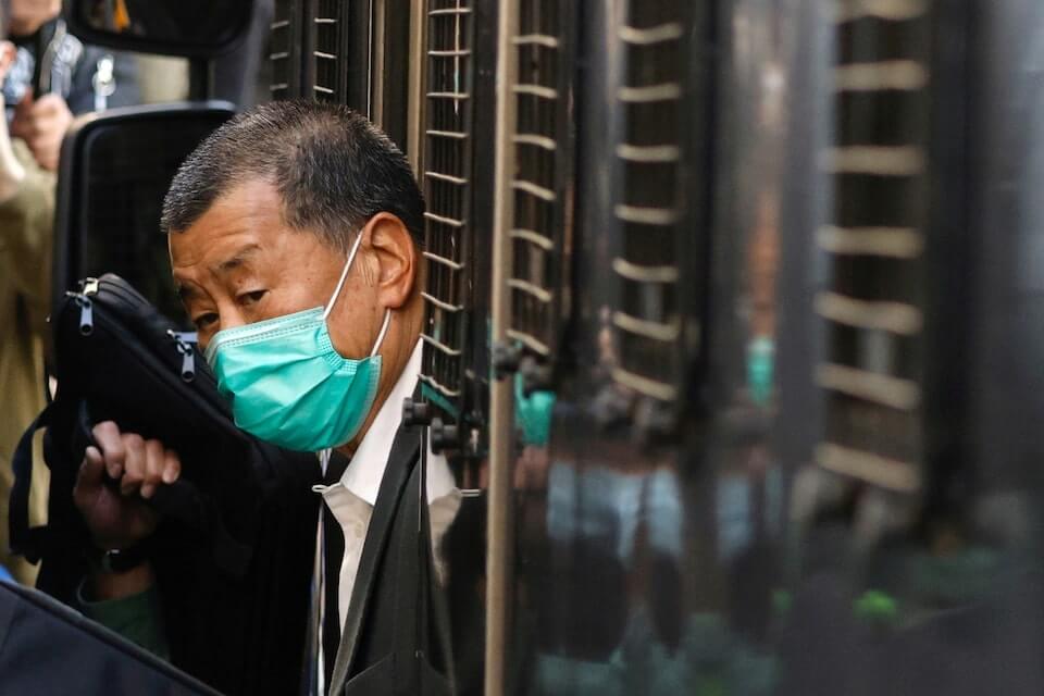 黎智英被判有罪 美輿論呼籲英美領袖站出來