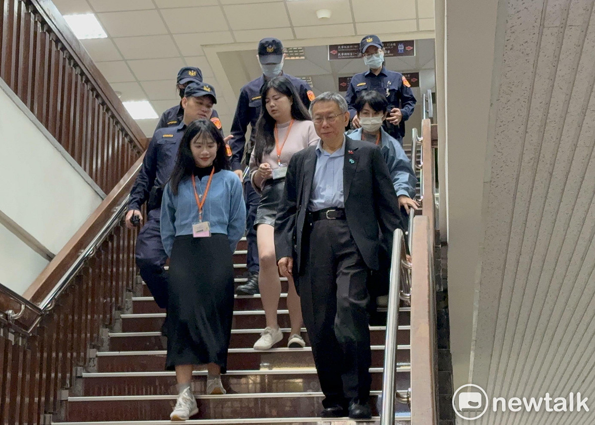 民眾黨前主席柯文哲。 圖：周煊惠 / 攝