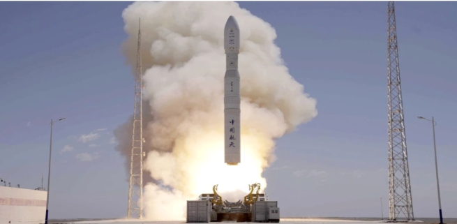 中科宇航發射力箭系列衛星。 圖 : 翻攝自 CAS Space