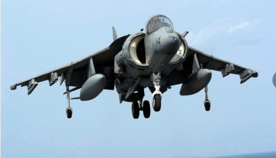 曾掀起垂直起降技術革命!的AV-8B 「鷂」式戰機。 圖 : 翻攝自參考消息