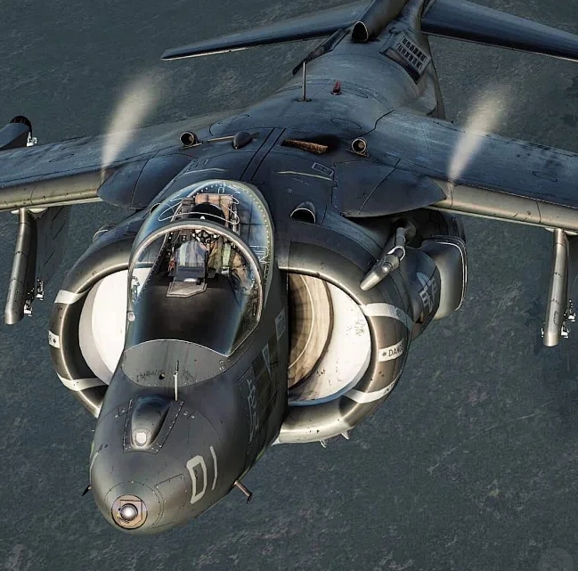 AV-8B「鷂」式戰機。 圖 : 翻攝自花瓣網