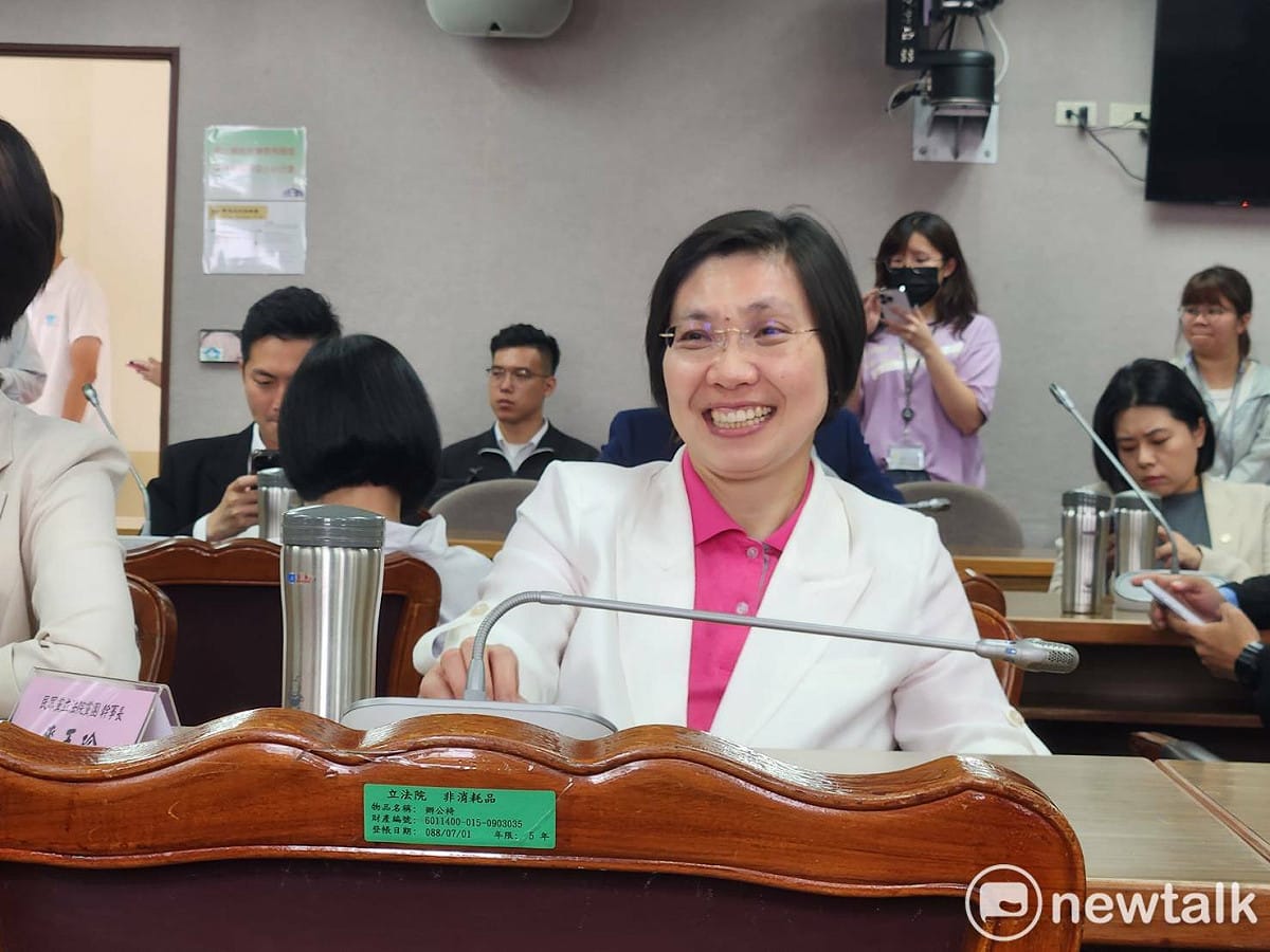 國民黨立委徐欣瑩宣布角逐新竹縣長選舉。 圖：黃建豪/攝（資料照）