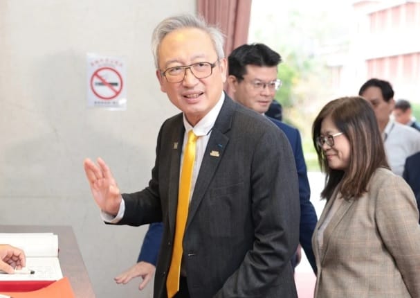 外交部政務次長吳志中。 圖：翻攝自 騰訊網 徐量（資料照）