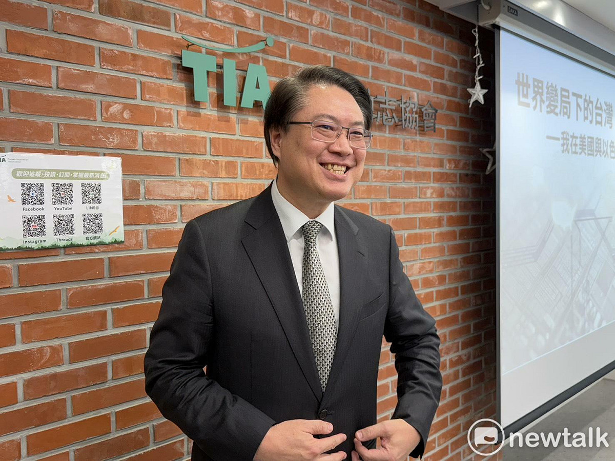 林右昌說，他沒有任何參加 2026 大選的規劃。 圖：高逸帆／攝