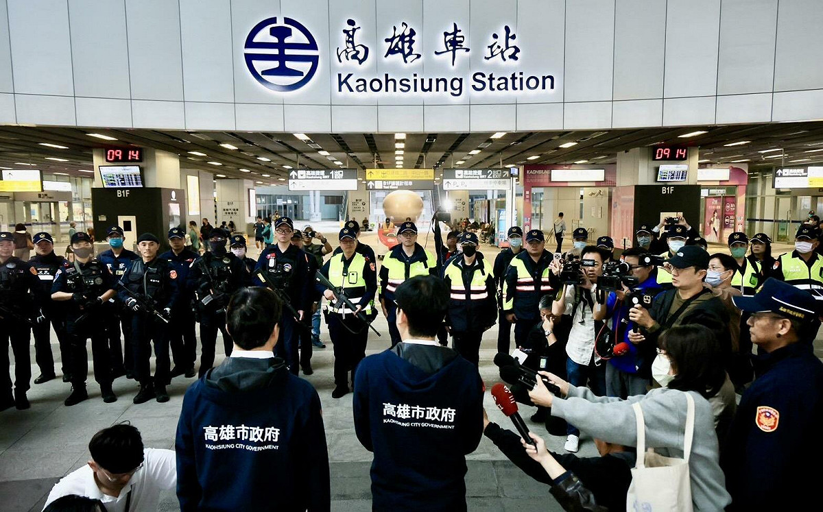 高雄車站遭點名恐攻下個目標 陳其邁：啟動最高等級維安工作