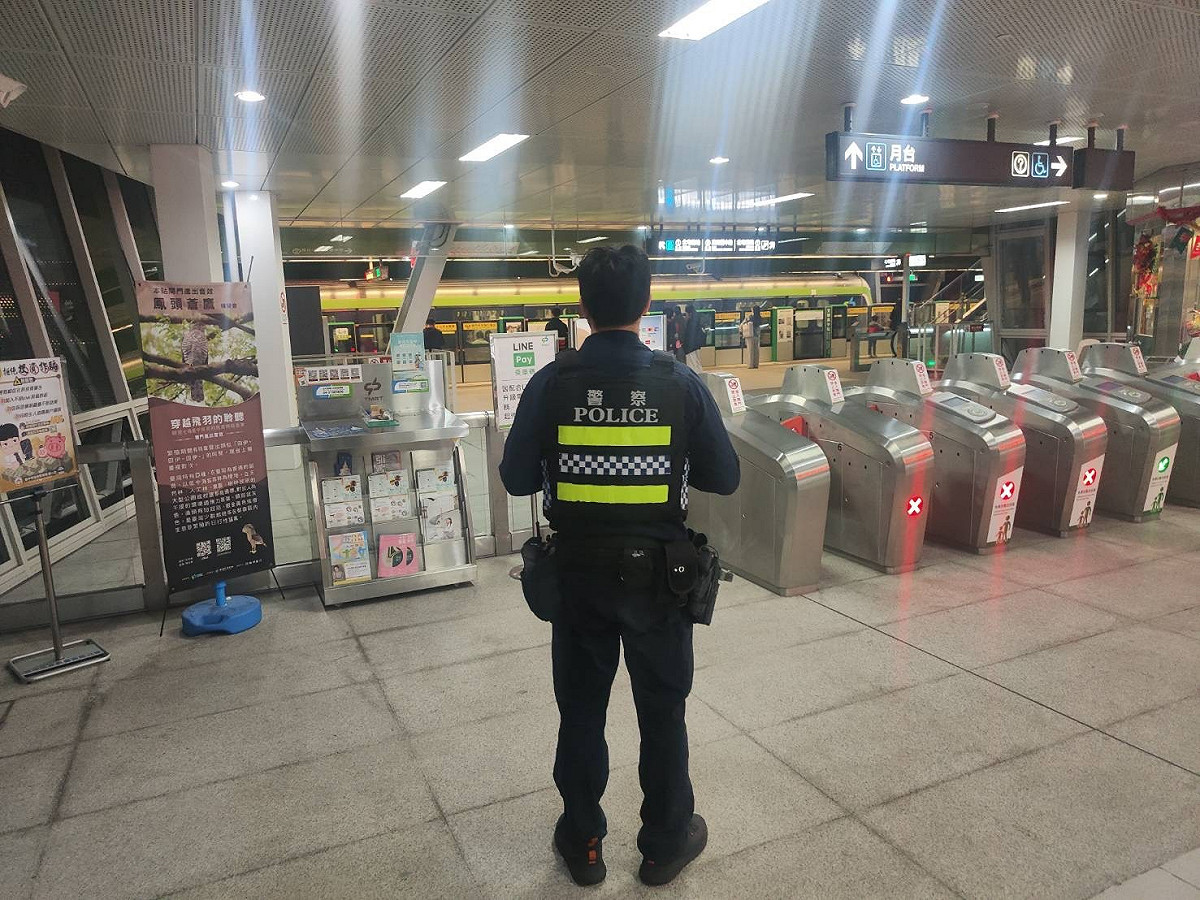 台中市第六分局近期在各交通樞紐及百貨公司加強巡邏。（示意圖） 圖：翻攝自臉書帳號 @臺中市政府警察局第六分局