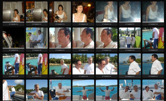 司法部公布一系列艾普斯坦案相關資訊，引發世界各地民眾關注。 圖：翻攝自 @__Inty__ X 帳號