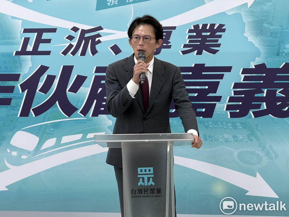 民眾黨主席黃國昌。 圖：周煊惠／攝