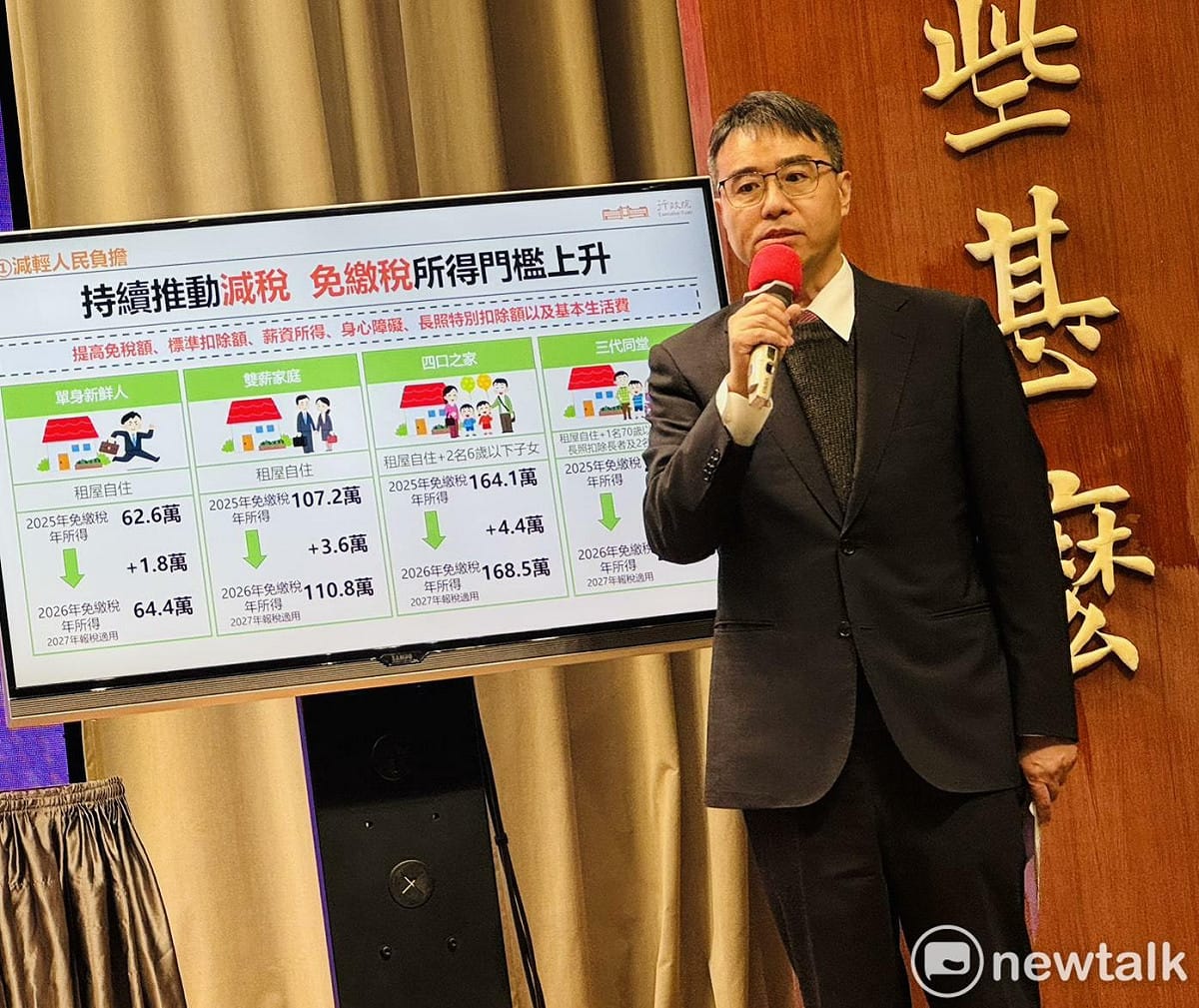 行政院綜合業務處彭紹博處長。 圖：謝莉慧/攝