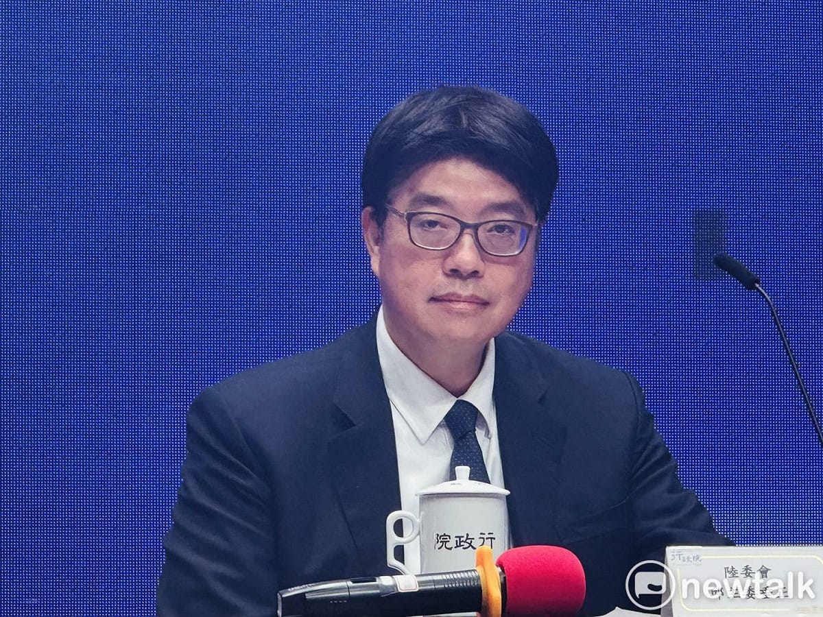 大陸委員會主任委員邱垂正。 圖：謝莉慧/攝