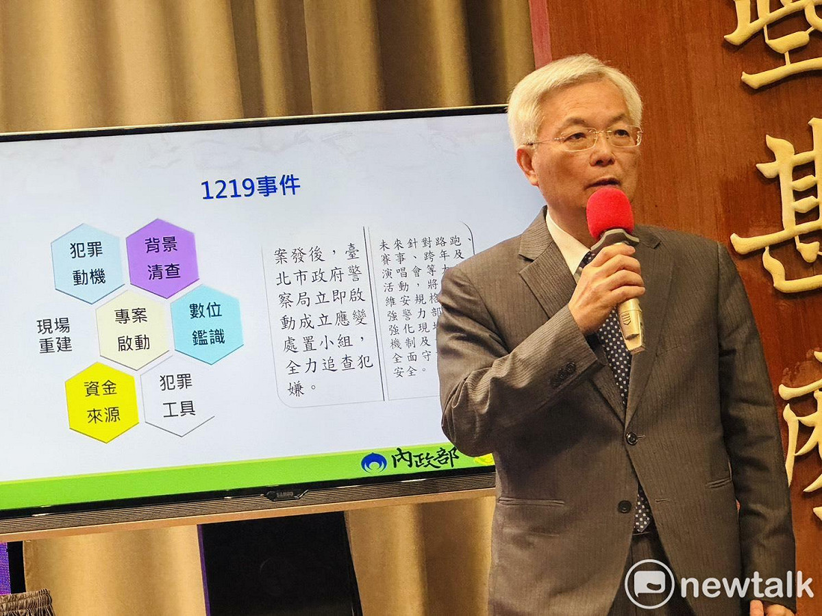 內政部警政署長張榮興。 圖：謝莉慧/攝