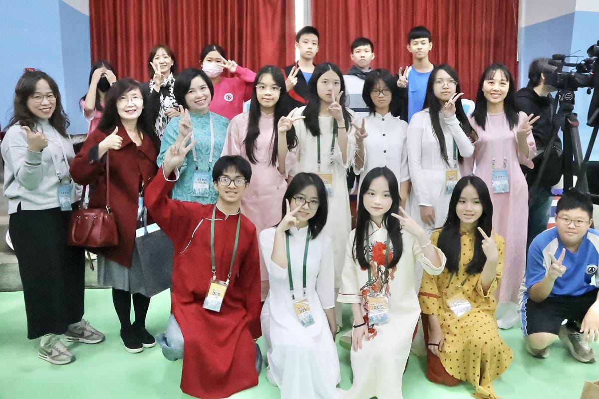 國內外師生齊聚高雄積極參與公共議題討論。 圖：高雄市教育局/提供