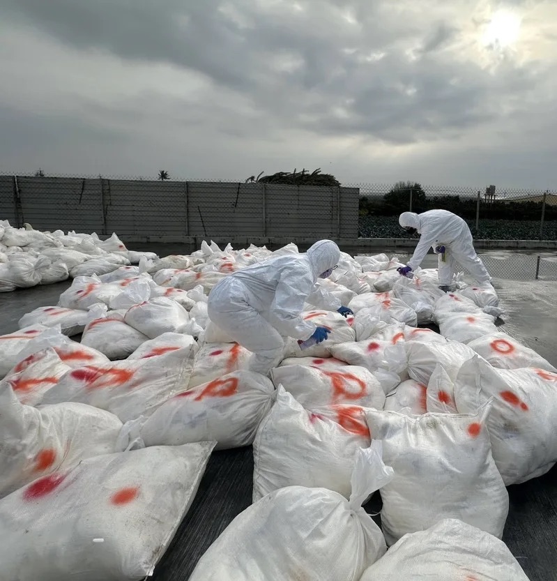 彰化縣傳出禽流感，今（27）日完成該場撲殺清場與全面消毒作業。 圖：翻攝自彰化縣政府