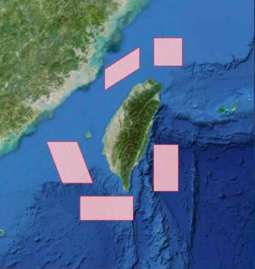 中國解放軍東部戰區宣布「正義使命-2025」環台軍演。 圖：翻攝自微博
