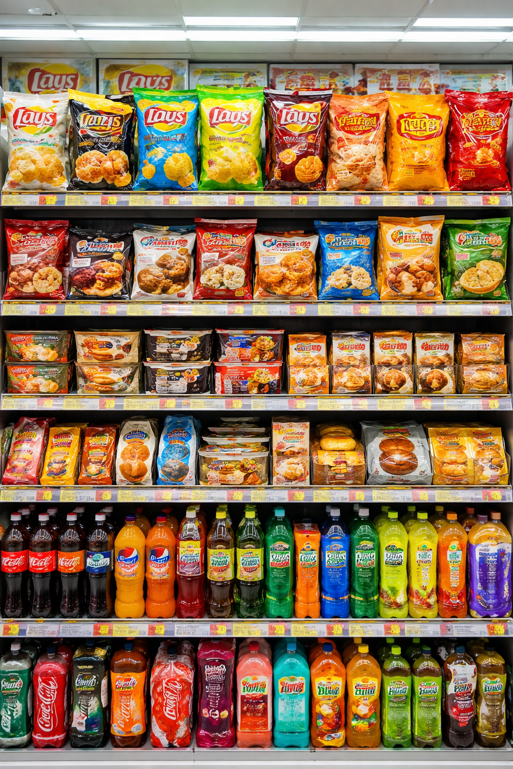 超加工食品氾濫成為全球健康問題(示意圖） 示意圖：Chatgpt製作