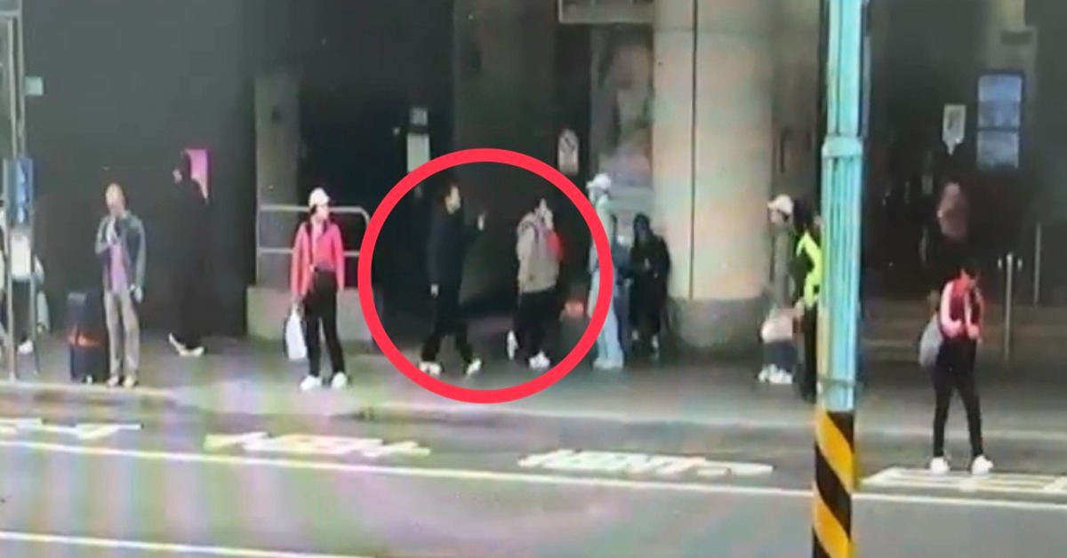新北市一對情侶和劉姓女子起口角衝突，劉女嗆「第一個殺你」。 圖：翻攝畫面