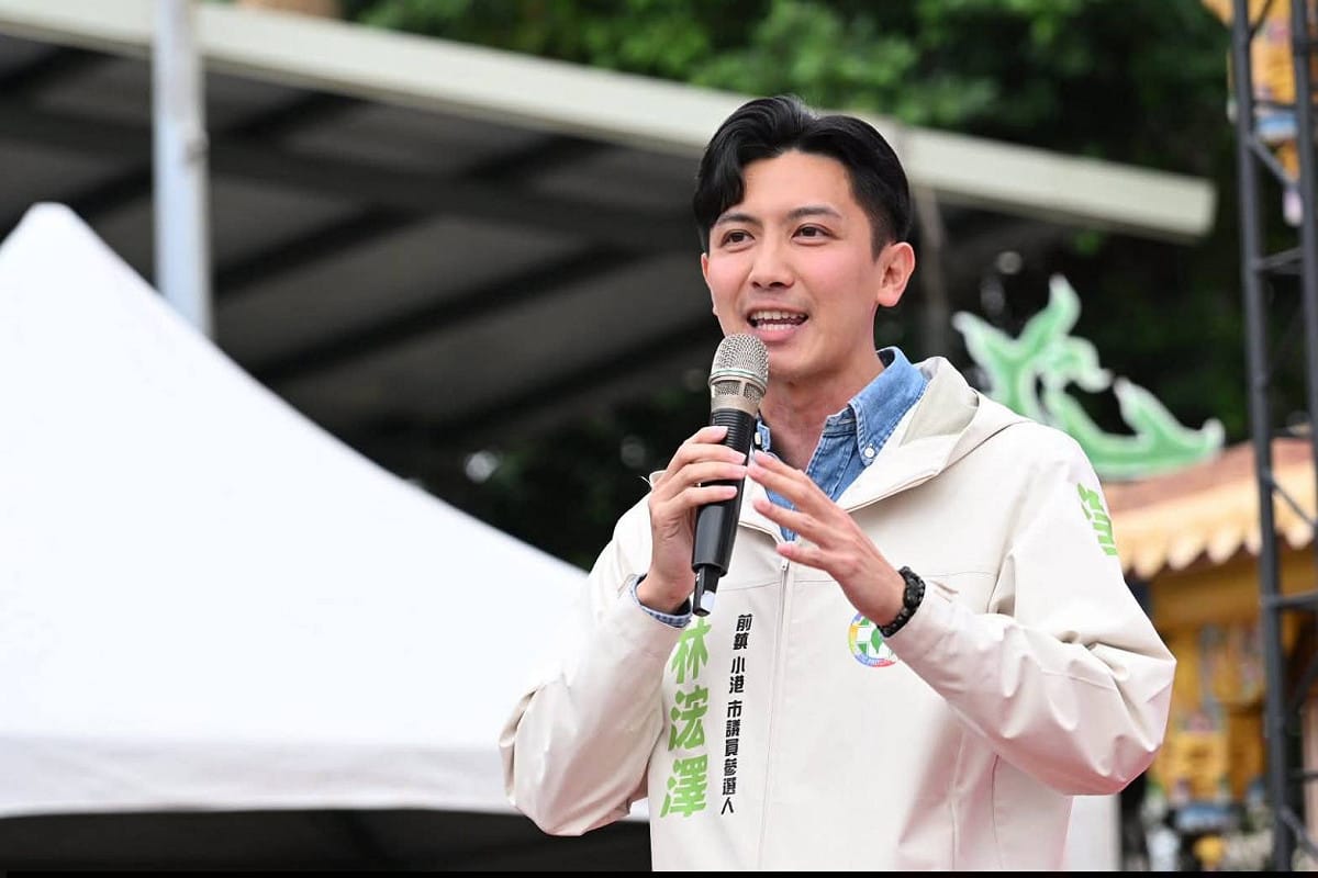 林浤澤批盧秀燕跟蔣萬安的施政成績都不及格，高雄不需要這種「被當者聯盟」來高雄下指導棋。 圖：翻攝臉書