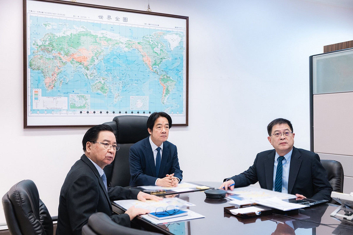 針對中共軍演，賴清德要求相關單位沉著冷靜、嚴密掌握、即時應對。 圖：翻攝自賴清德臉書