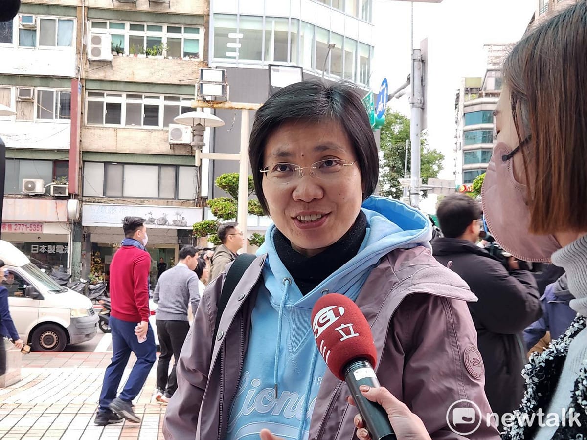 國民黨新竹縣長候選人、立委徐欣瑩。 圖：黃建豪 / 攝（資料照）