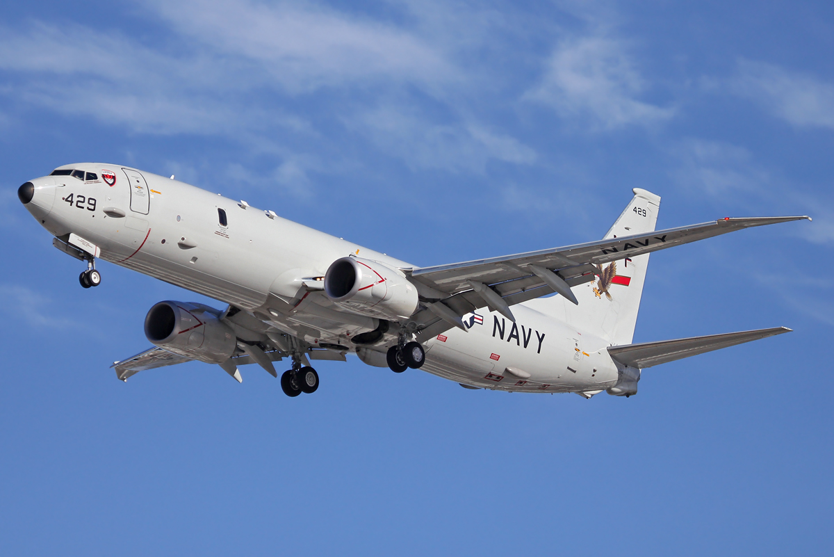 30 日，一架美軍 P-8A「海神式」反潛巡邏機被發現在台灣周邊海域活動，執行偵察與監控任務，外界研判與中共解放軍相關軍演有關。 圖：翻攝自 X 新‧二七部隊 軍事雜談 (New 27 Brigade)