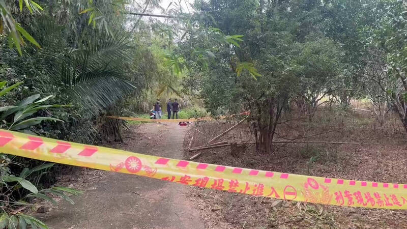 花蓮縣玉里鎮山區一處公墓發生陳屍命案，被害人男友涉嫌重大。 圖：翻攝自記者爆料網