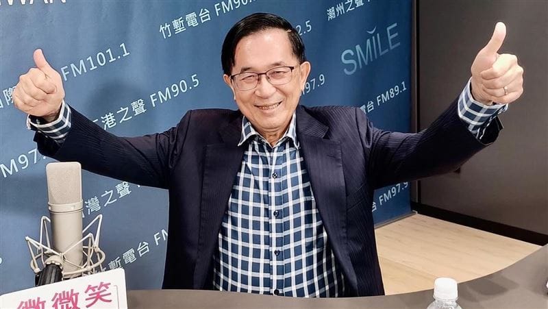 前總統陳水扁。 圖：翻攝自陳水扁Threads